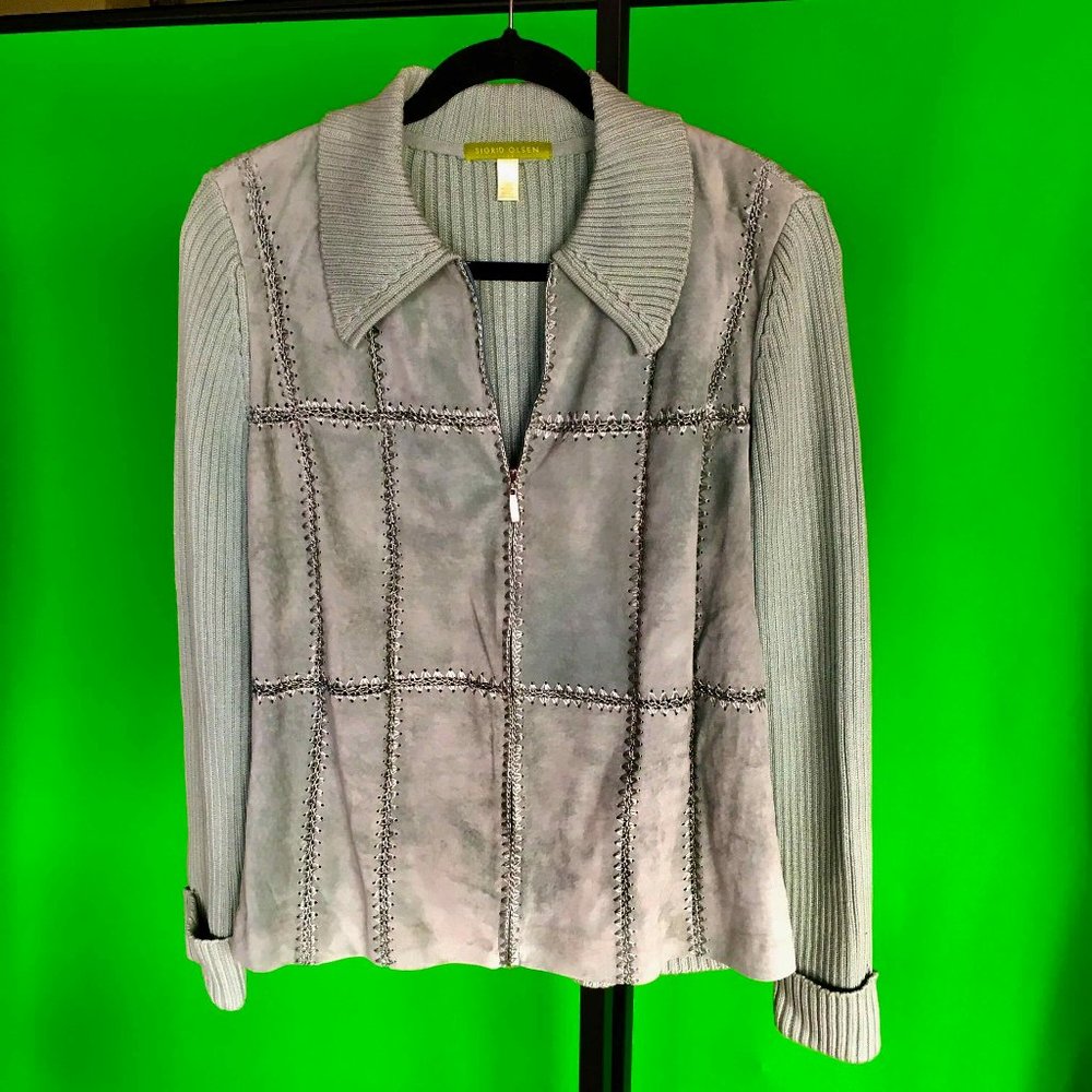 Sigrid Olsen Mint Green Sweater